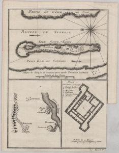 Mouth of the Senegal River and surrounding areas