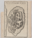 Plan de l'isle et ville de Quiloa