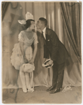 Publicity portrait of dance team Eddie and Grace Rector, circa 1910s.