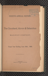 Cleveland, Akron & Columbus Railway Company. Annual report of the president and directors to the stockholders