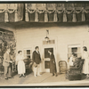 L. to R.: William E. Holden, Catherine Calhoun Doucet, Brigham Royce, Caroll McComas, Lois Shore, Louise Closser Hale, and Beth Varden in the stage production Miss Lulu Bett.