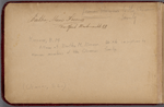 Koerner, Bertha Marie, Clemens governess. Album.
