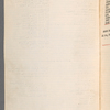 Notebook containing cast lists for The Big Show