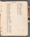 Notebook containing cast lists for The Big Show