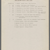 Costume notes for The Big Show