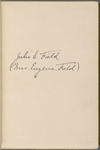 Bliss, [Elisha], ALS to. Jun. 18, 1873.