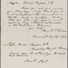 Welch, Bigelow & Co, draft ALS to. Jul. 27, 1860.