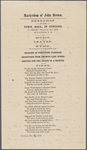 The Martyrdom of John Brown. Exercises at the Town Hall, in Concord, on Friday, December 2nd, 1859