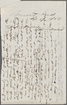 Publishers of "The World," draft letter to. Sep. 17, 1860.