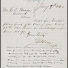 Allison, R., ALS to HDT. Jan. 9, 1860.