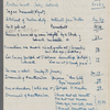 Commonplace book, Holograph