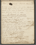 Commonplace book, Holograph