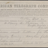 Slack, Charles W., Telegram to "Henry D. Thoreau or Ralph Waldo Emerson." Oct. 31, 1859.