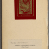 The Gilded Age. Holograph page.