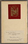 The Gilded Age. Holograph page.