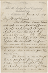 [Brown], [John], ALS to. Jun. 15, 1874.