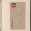 Stedman, [Edmund C.], ALS to. Jan. 15, 1885.