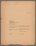 Replies by R. H. Burnside to congratulatory telegrams related to Here and There