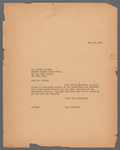 Replies by R. H. Burnside to congratulatory telegrams related to Here and There