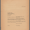 Replies by R. H. Burnside to congratulatory telegrams related to Here and There