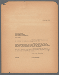 Replies by R. H. Burnside to congratulatory telegrams related to Here and There