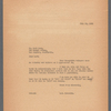 Replies by R. H. Burnside to congratulatory telegrams related to Here and There