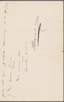 Nye, Edgar W., ALS to W_____. Jul. 1, 1890