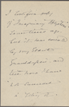 Chapman, Eleanor Jay, ALS to SLC. [1906]. Previously [1907].