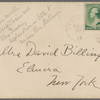 Billings, Mrs. David, ALS to, from Olivia Langdon Clemens and SLC, [Aug. 24, 1888].