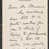 Clemens, Olivia Langdon, ALS to Will M. Clemens. Feb. 16, 1902.