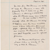 Clemens, Olivia Langdon, ALS to Will M. Clemens. Feb. 16, 1902.