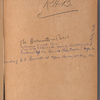 Notebook containing blocking, choreographic, costume, and prop notes for The Hermits in Paris / music: John S. Zamecnik and Milton Lusk; libretto: C.V. Kerr; lyrics: R.H. Burnside