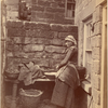 Woman with baskets