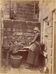 Woman with baskets