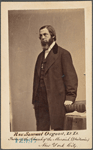 Rev. Samuel Osgood, D.D. Pastor of the Church of the Messiah. (Unitarian). New York City