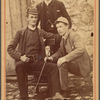 Three unidentified Irish men