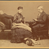 Unidentified group playing cards