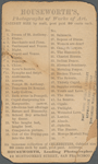 An "Old Soldier," left by Gen. U. S. Grant, at Houseworth's Photographic Studio