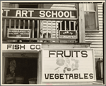 Fruit sign. Beaufort, South Carolina