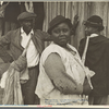Cotton pickers, 6:30 a.m., Alexander plantation, Pulaski County, Arkansas