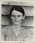 Allie Mae Burroughs, wife of cotton sharecropper. Hale County, Alabama