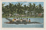 "A Joy Ride in Florida" - postcard mailed to Frederick Hoeing, 1917