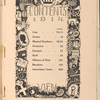 Souvenir booklet for The Hermits in Vienna, with inserted handwritten production notes
