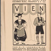 Souvenir booklet for The Hermits in Vienna, with inserted handwritten production notes