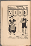Souvenir booklet for The Hermits in Vienna, with inserted handwritten production notes