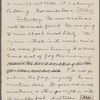 Extracts from Adam's Diary, draft.