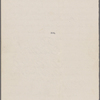 Extracts from Adam's Diary, draft.