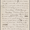 Extracts from Adam's Diary, draft.