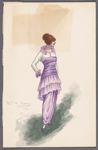 Woman's costume and fabric pieces