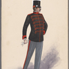 Officer costume and fabric pieces